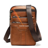 Bolsa Masculina de Couro Sparka SK567